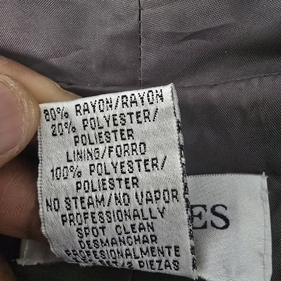 COPY - J.R. Nites Carol Lin Jacket Tank Set 2-Pc Taupe Bead 3/4 Sleeve Cuff Wom… - Picture 9 of 16